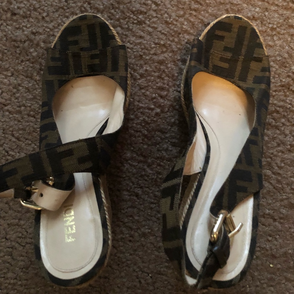 Gently worn Fendi sandals